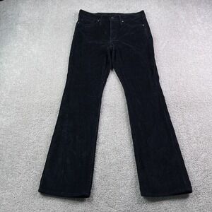 Levis Pants Womens 29x30 Black Corduroy 315 Shaping Bootcut Stretch Cord